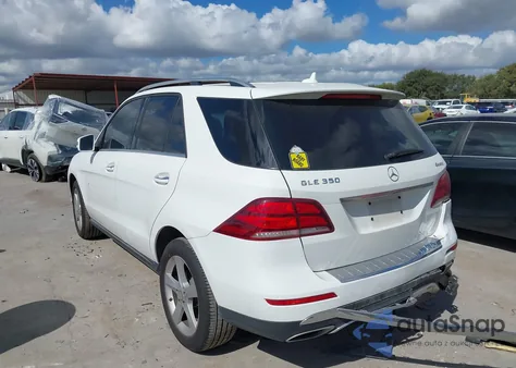 2016 Mercedes-Benz Gle 350 4Matic z USA, uszkodzony, nr VIN 4JGDA5HB2GA802468